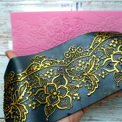 Silicone Texture - “Magical Flowers Lace”