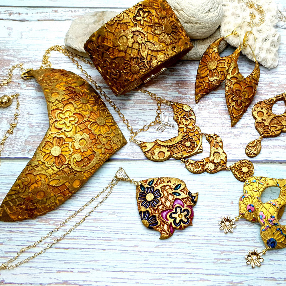 Silicone Texture - "Amazing Flowers Lace"