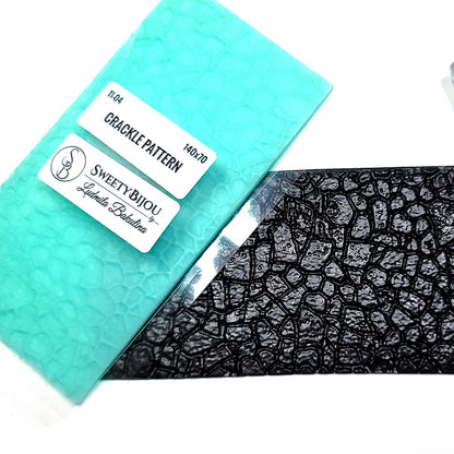 Silicone Texture - Crackle Surface