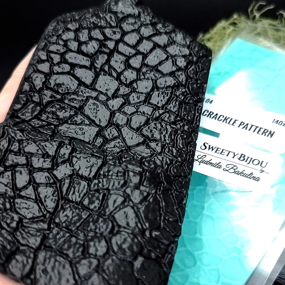 Silicone Texture - Crackle Surface