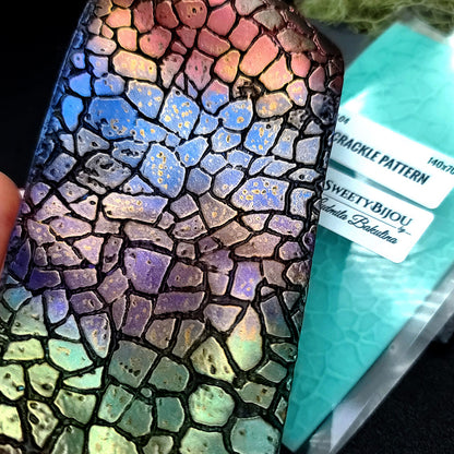 Silicone Texture - Crackle Surface