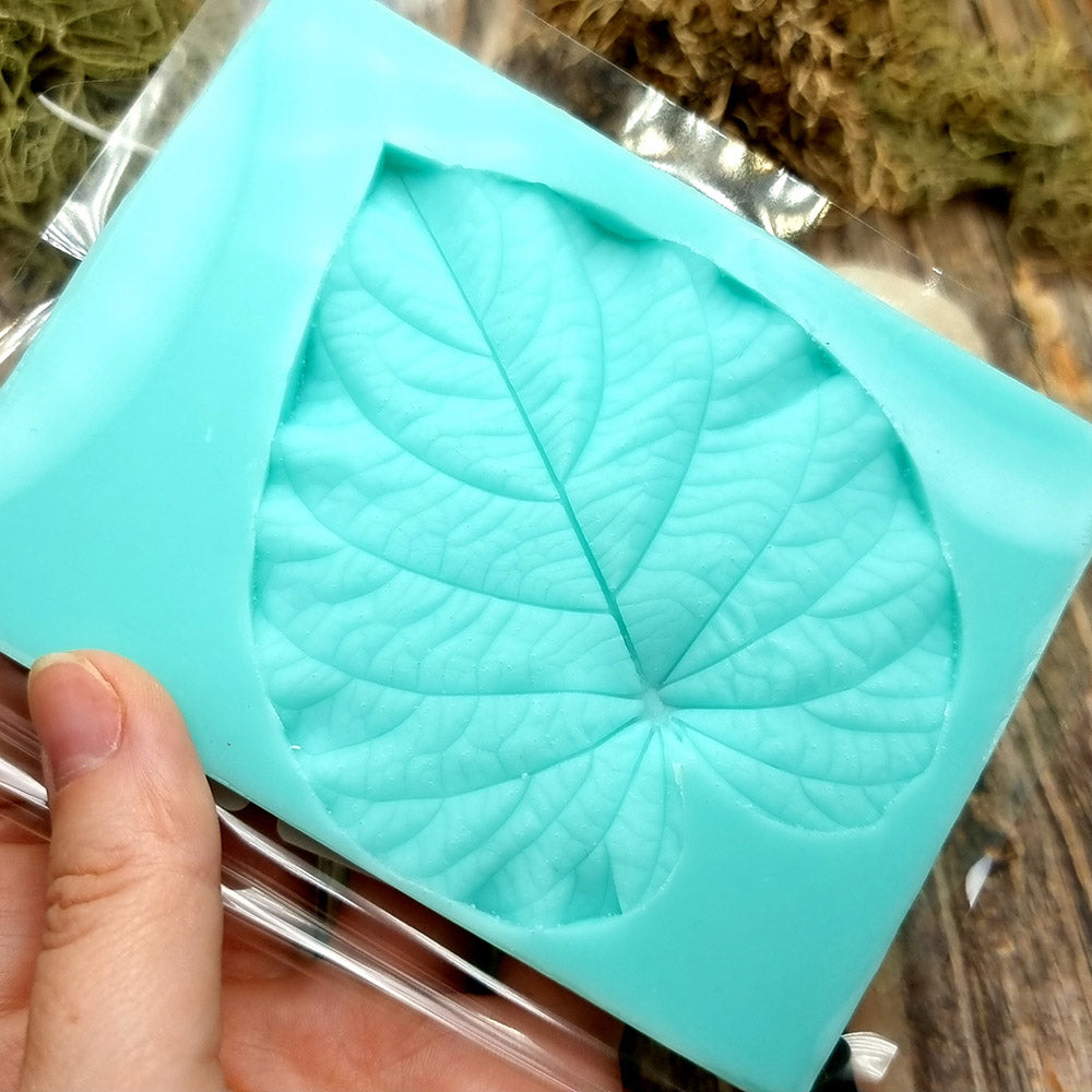 Silicone Texture - Morning Glory Leaf