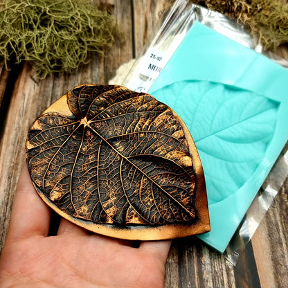 Silicone Texture - Morning Glory Leaf