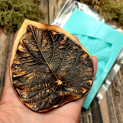 Silicone Texture - Morning Glory Leaf