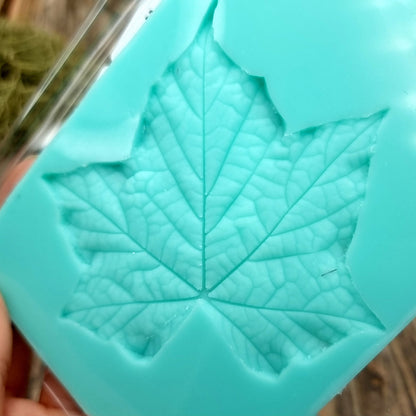 Silicone Texture - Small Five Fingers Leaf