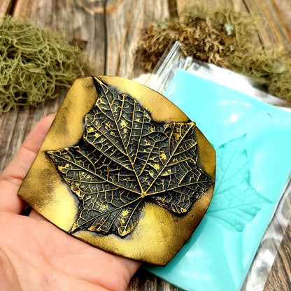 Silicone Texture - Small Five Fingers Leaf