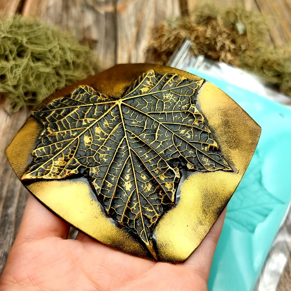 Silicone Texture - Small Five Fingers Leaf