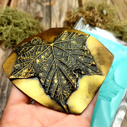 Silicone Texture - Small Five Fingers Leaf