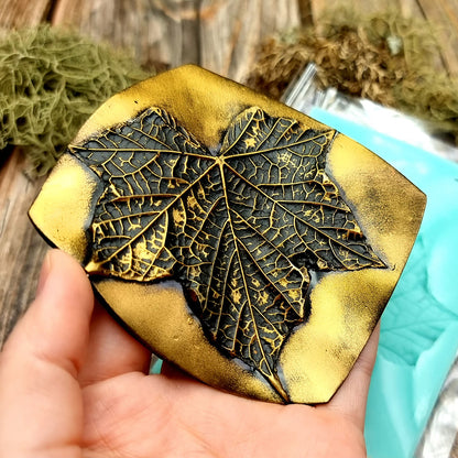 Silicone Texture - Small Five Fingers Leaf