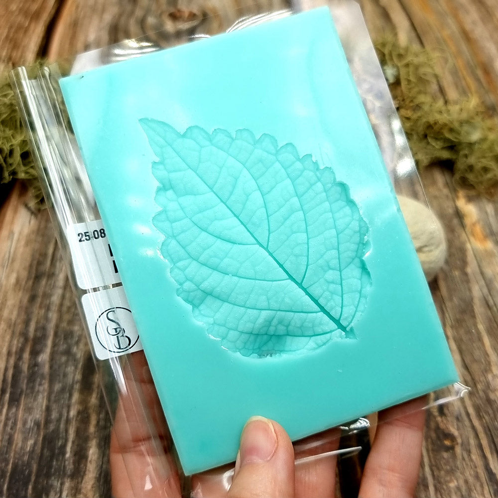 Silicone Texture - Perilla Blumei Leaf #1