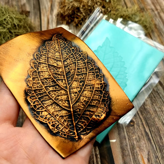 Silicone Texture - Perilla Blumei Leaf #1