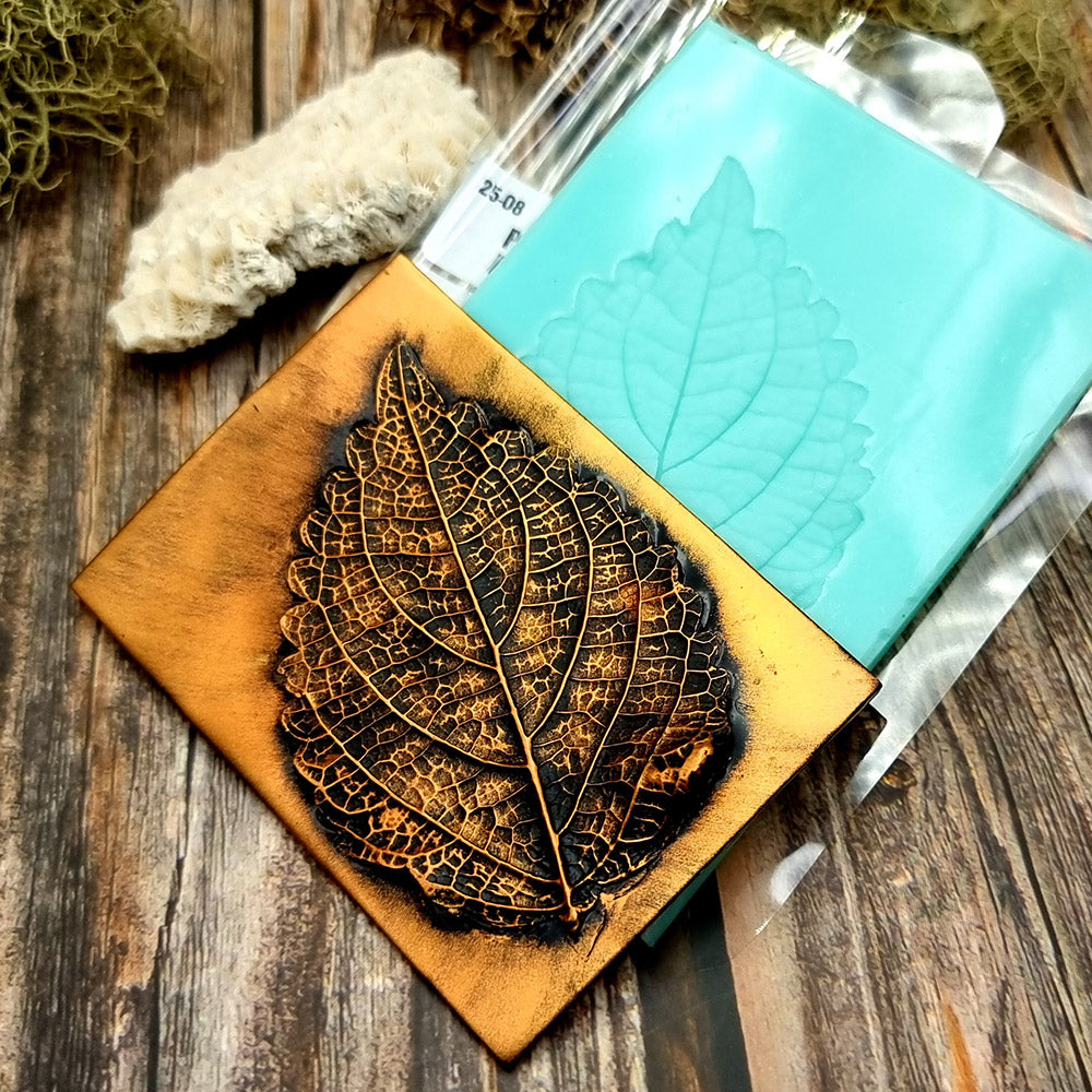 Silicone Texture - Perilla Blumei Leaf #1