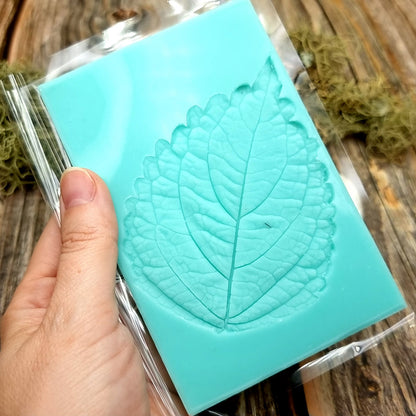 Silicone Texture - Perilla Blumei Leaf #2
