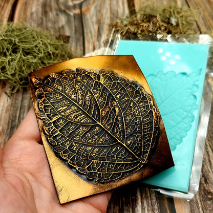 Silicone Texture - Perilla Blumei Leaf #2