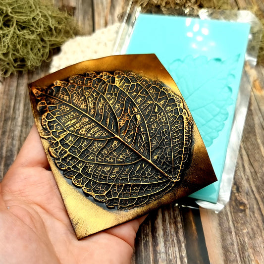 Silicone Texture - Perilla Blumei Leaf #2