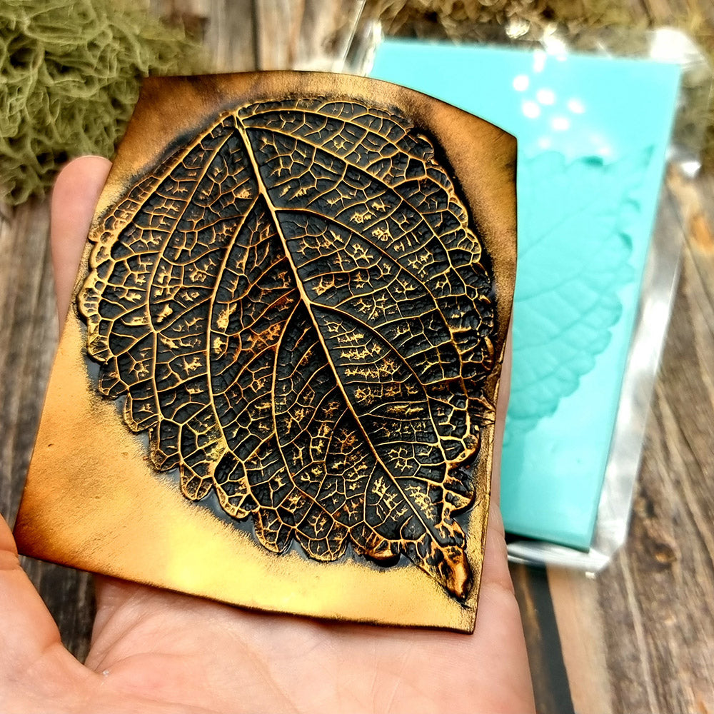 Silicone Texture - Perilla Blumei Leaf #2