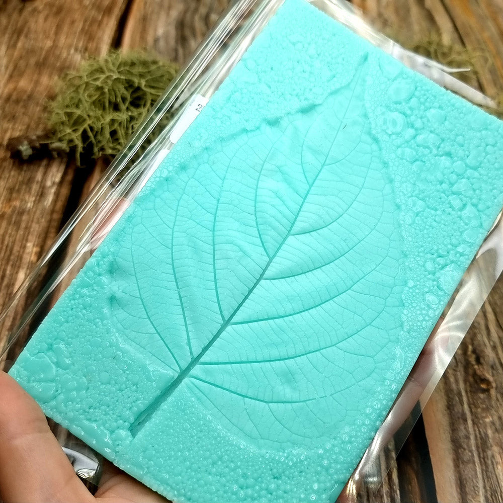 Silicone Texture - Large Leaf Pattern #1