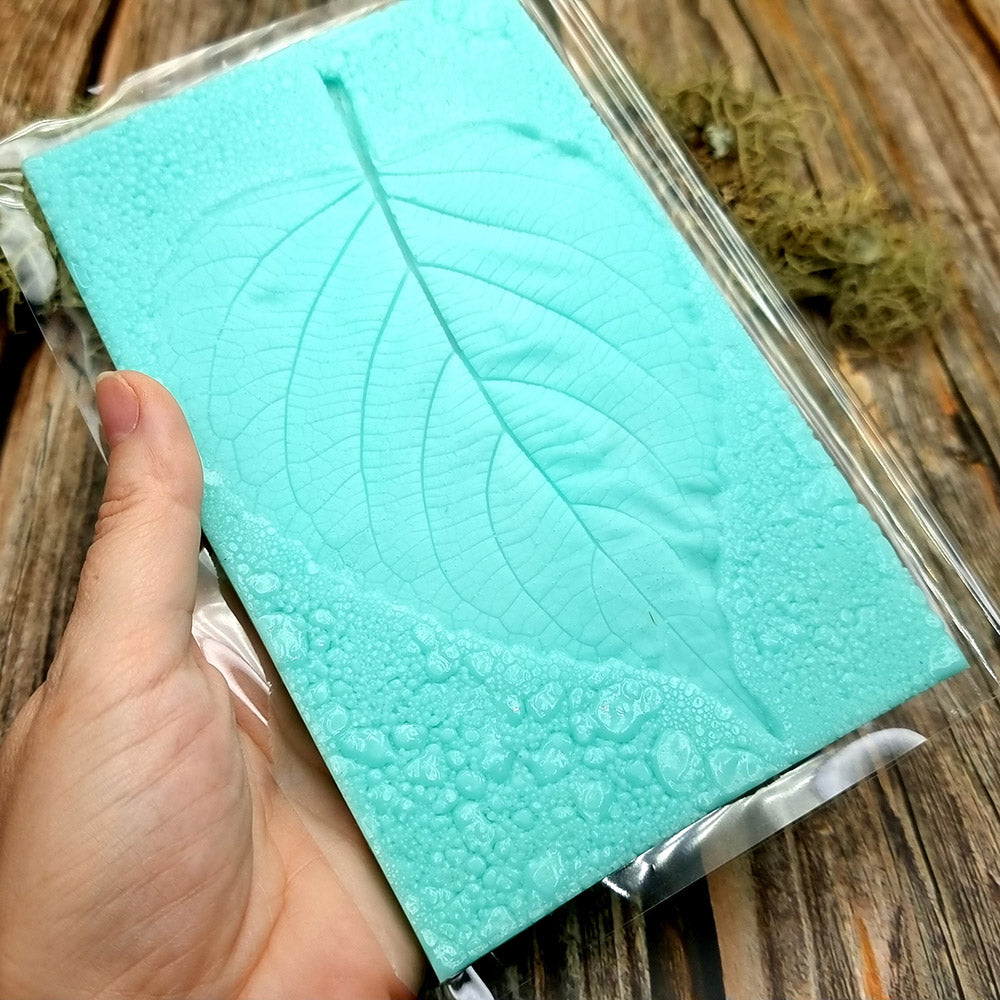 Silicone Texture - Large Leaf Pattern #1