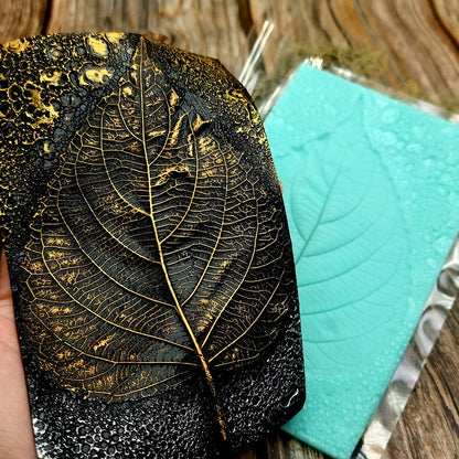 Silicone Texture - Large Leaf Pattern #1