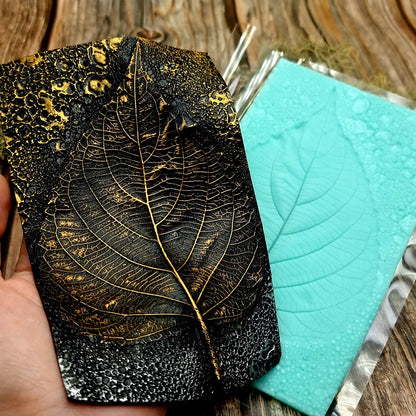 Silicone Texture - Large Leaf Pattern #1