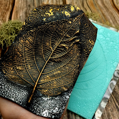 Silicone Texture - Large Leaf Pattern #1