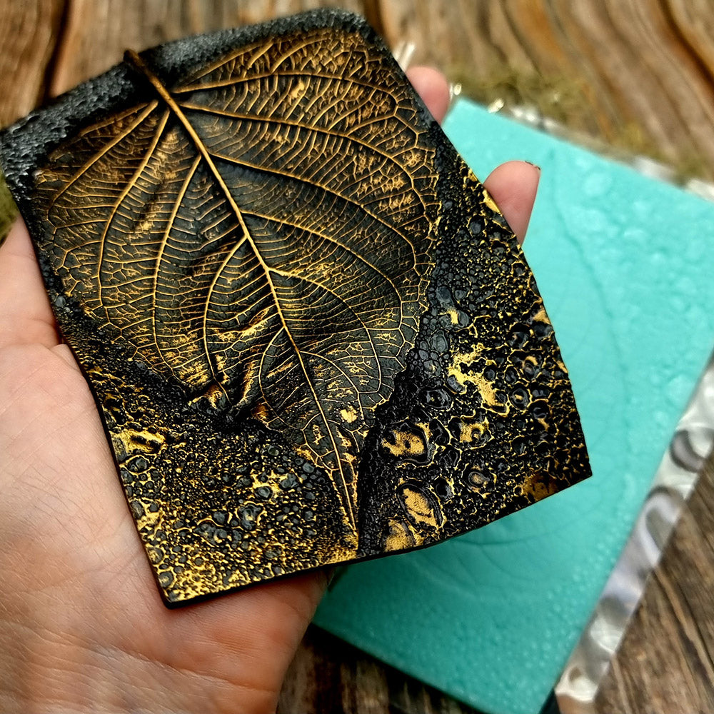 Silicone Texture - Large Leaf Pattern #1