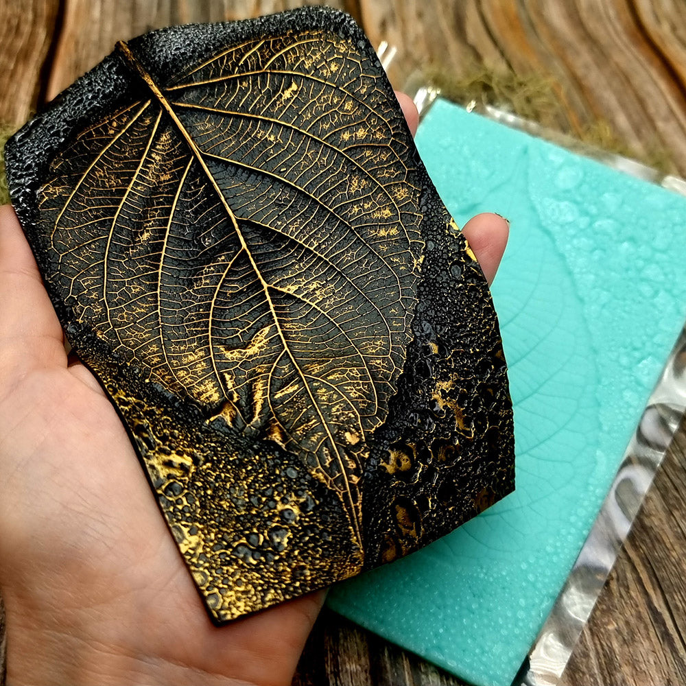 Silicone Texture - Large Leaf Pattern #1