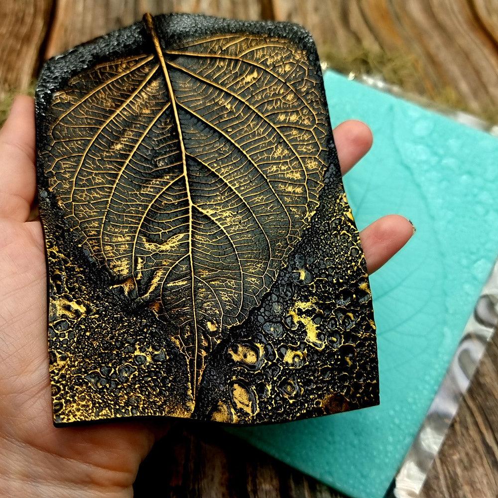 Silicone Texture - Large Leaf Pattern #1