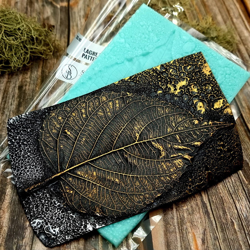 Silicone Texture - Large Leaf Pattern #1