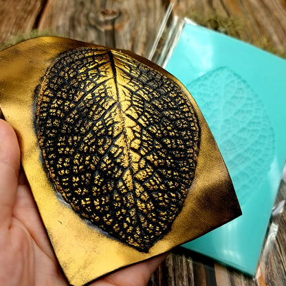 Silicone Texture - Large Leaf Pattern #3