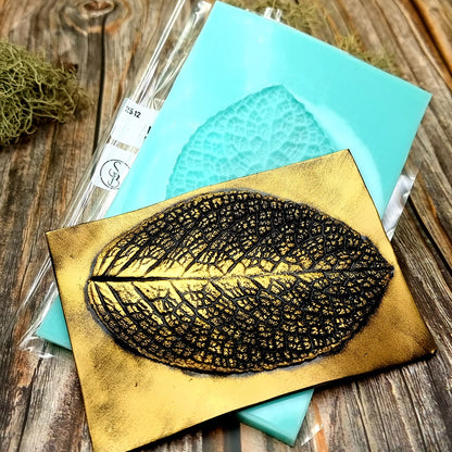 Silicone Texture - Large Leaf Pattern #3