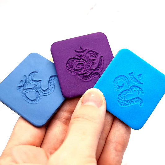 Handmade Set of 3 pieces OM Sign Mold #2