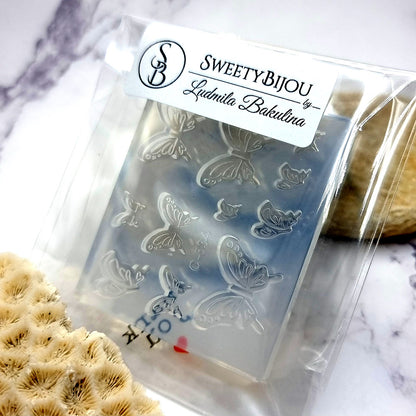Butterfly - Clear Silicone Mold
