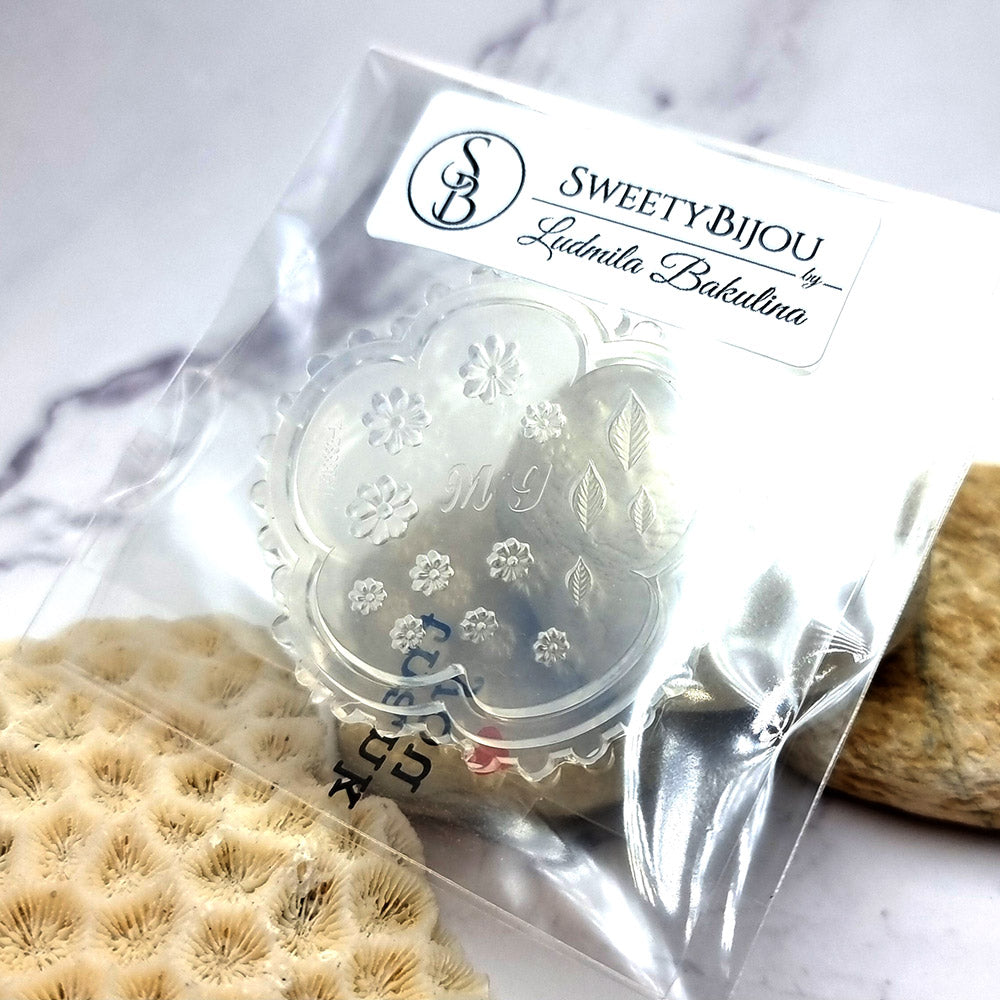 Flowers and Leafs - Clear Silicone Mold