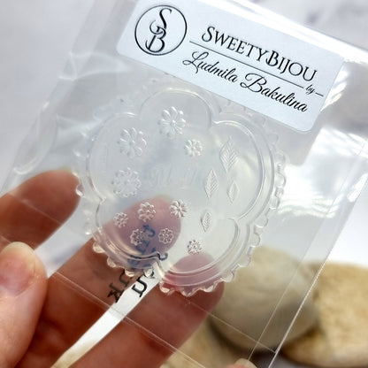 Flowers and Leafs - Clear Silicone Mold