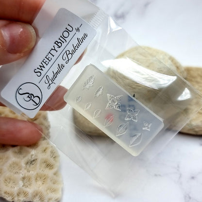 Leafs - Clear Silicone Mold