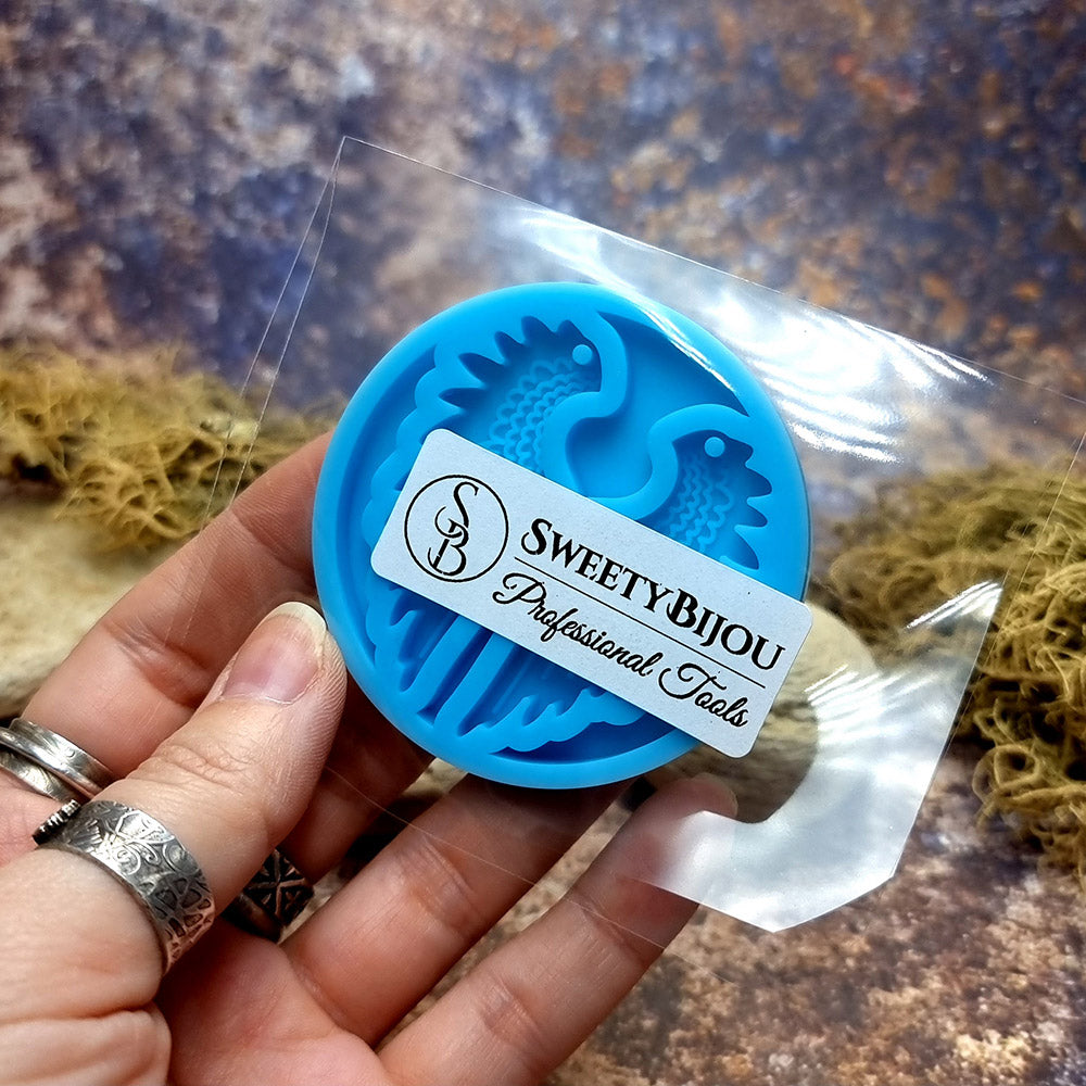 Silicone Mold for Earrings #54