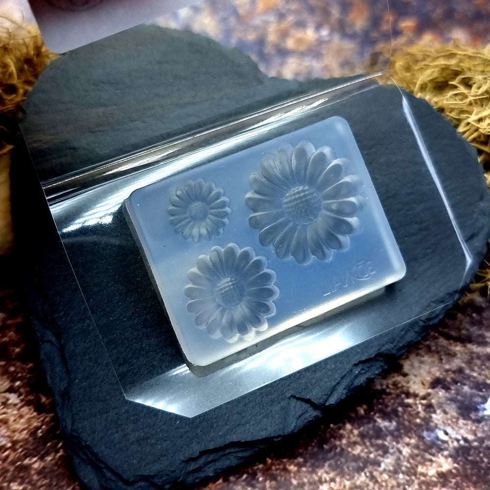 Chamomile Flowers - Clear Silicone Mold