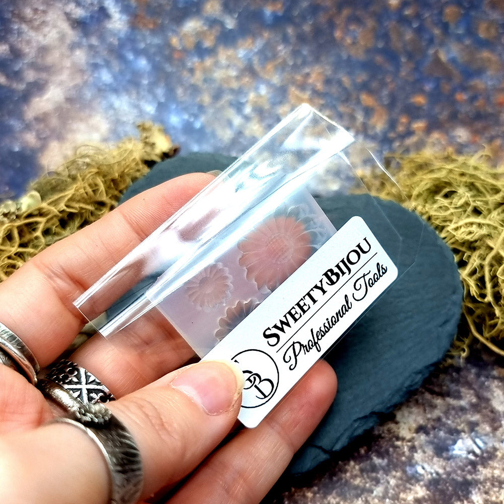 Chamomile Flowers - Clear Silicone Mold