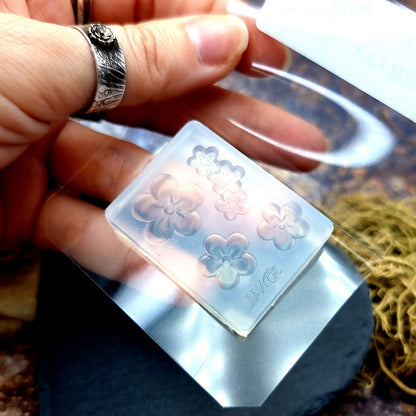 Simple Flowers - Clear Silicone Mold