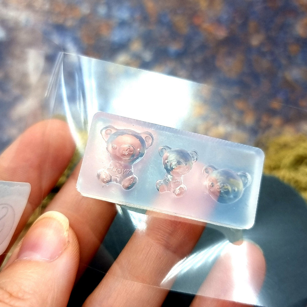 Little Bears - Clear Silicone Mold