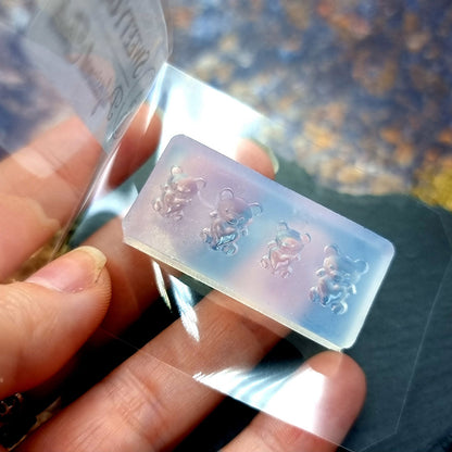 Bears Love - Clear Silicone Mold