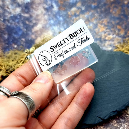 Plumeria Flowers - Clear Silicone Mold