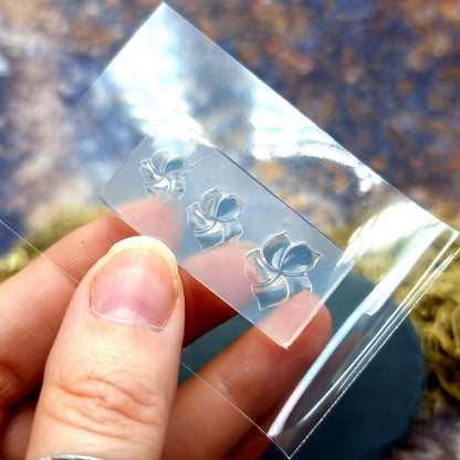 Plumeria Flowers - Clear Silicone Mold