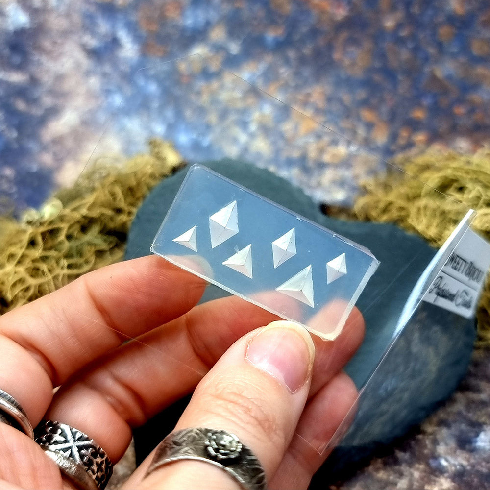 Geometric - Clear Silicone Mold