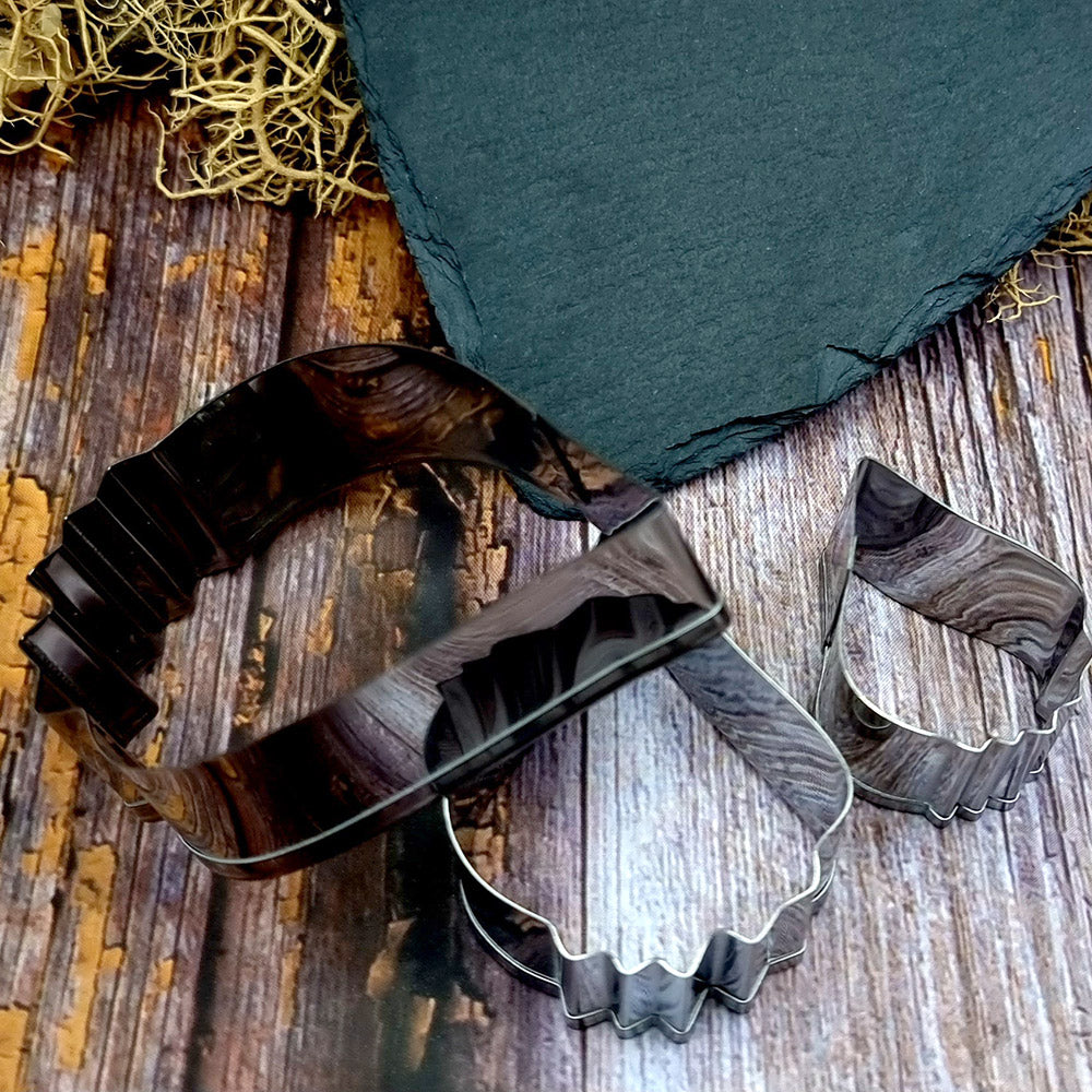 Set Of 3 Cutters Of Hibiscus Petals