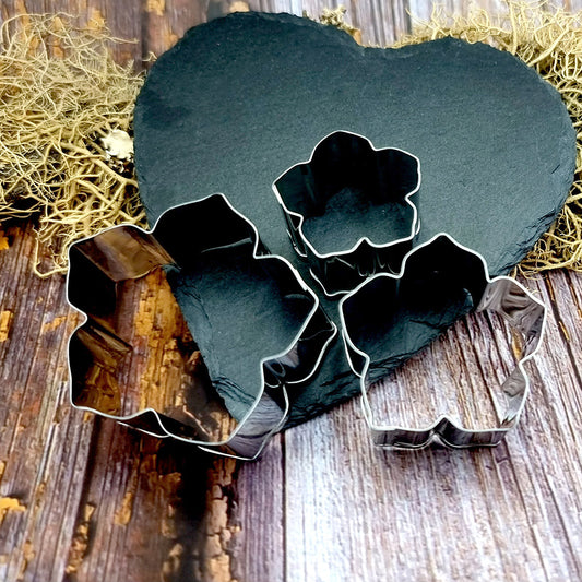 Set Of 3 Cutters Of Flowers