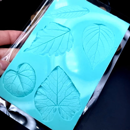 Silicone Texture - Five Leafs