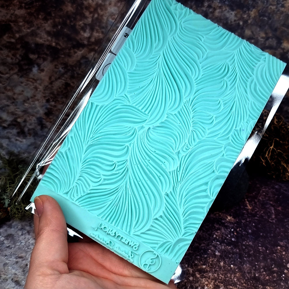 Hand Carved Silicone Texture - Feathers #1