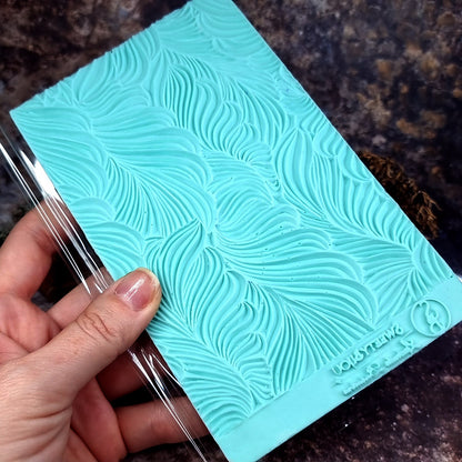 Hand Carved Silicone Texture - Feathers #1